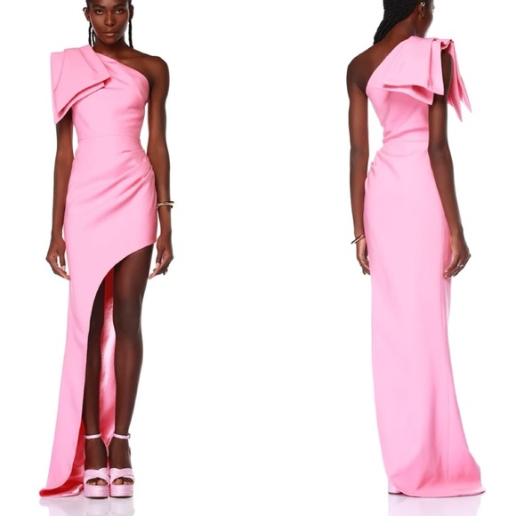 Bronx and Banco Stella Gown in Baby Pink - Picture 3 of 10